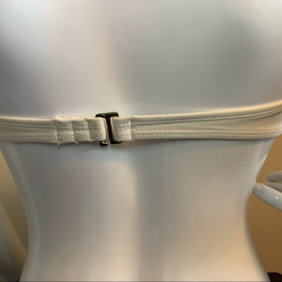 White Lace Swim Top - Picture 5 of 6